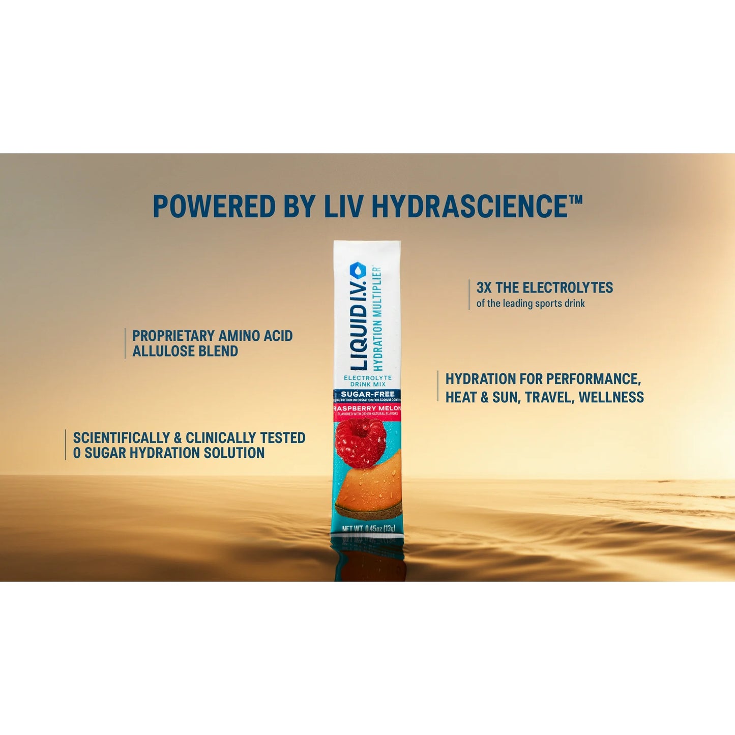 Liquid I.V.® Green Grape Sugar-Free Hydration Multiplier® Powdered Electrolyte Drink Mix
