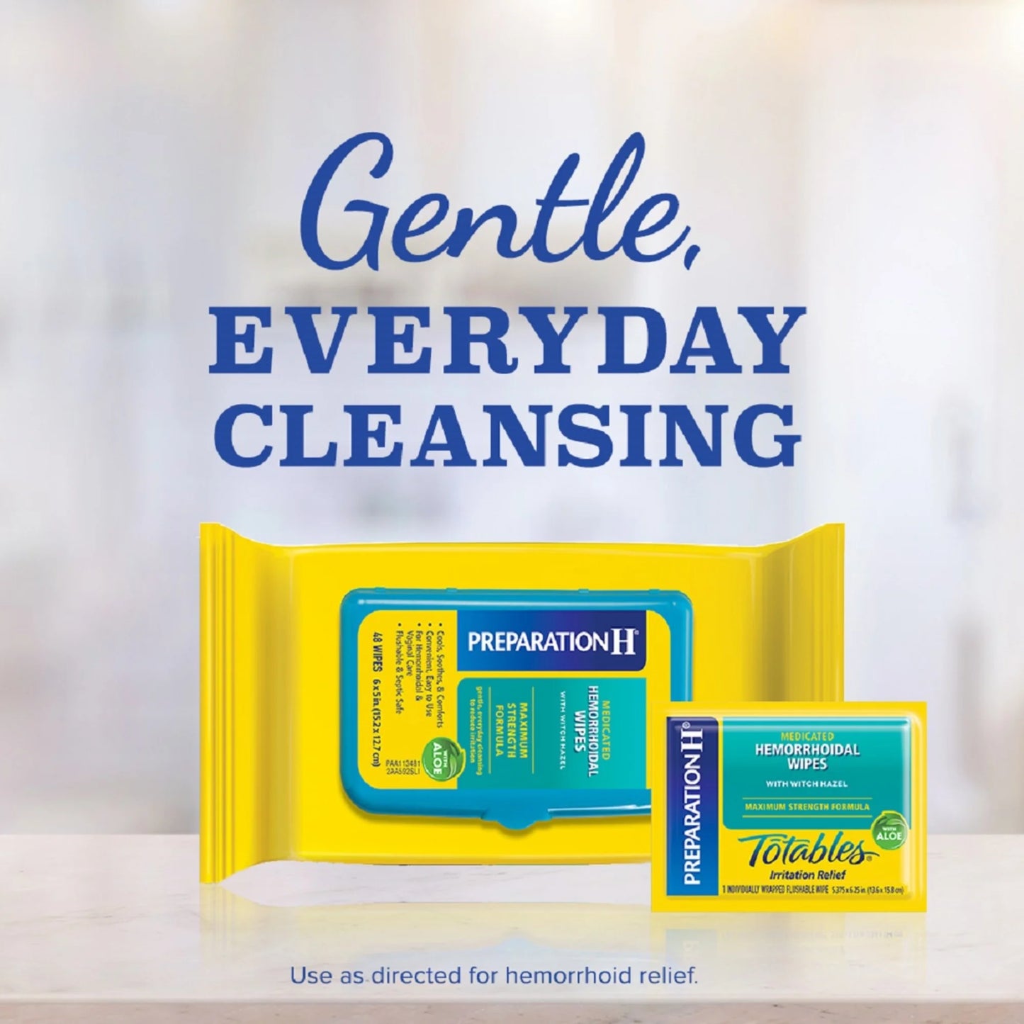 Preparation H Suppositories for Hemorrhoid Relief, Burning and Itching