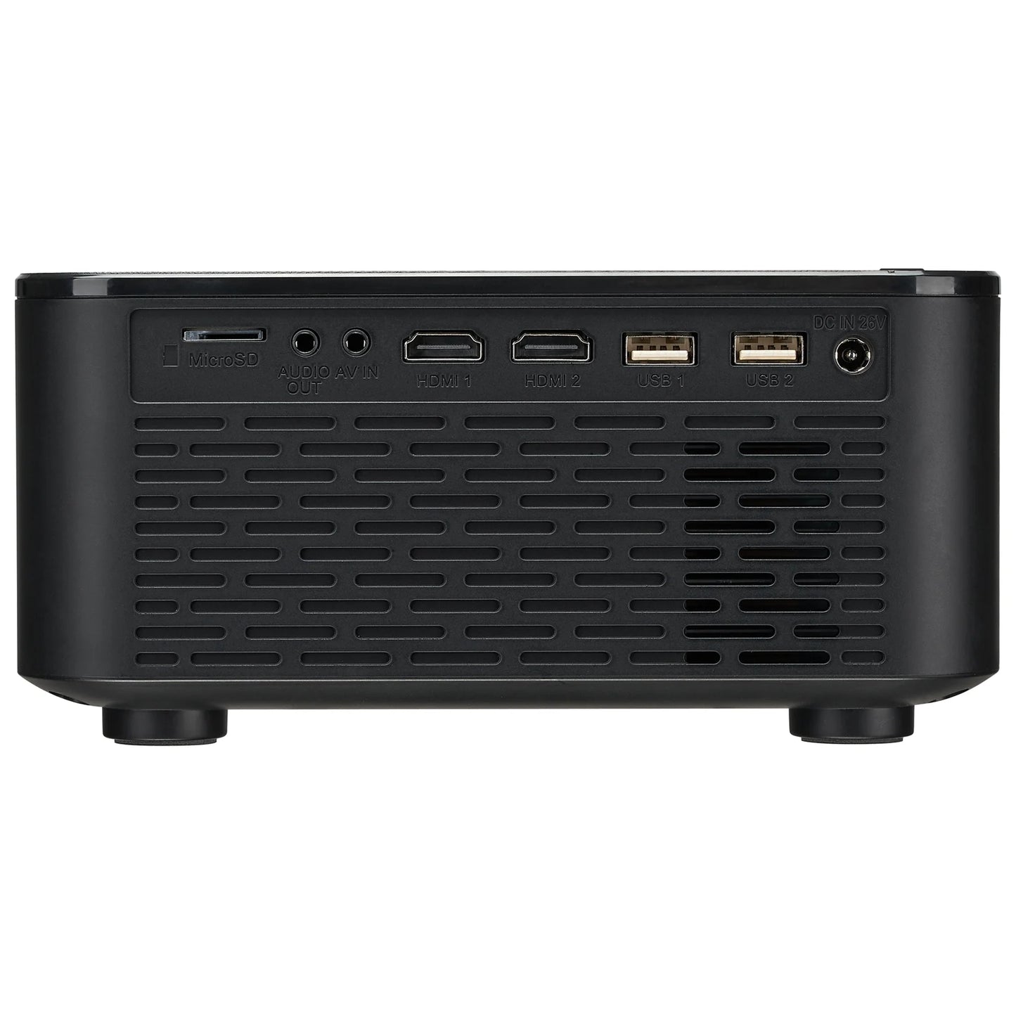 GPX Home Theater Projector with Remote and HDMI Cable, PJ603B, Black