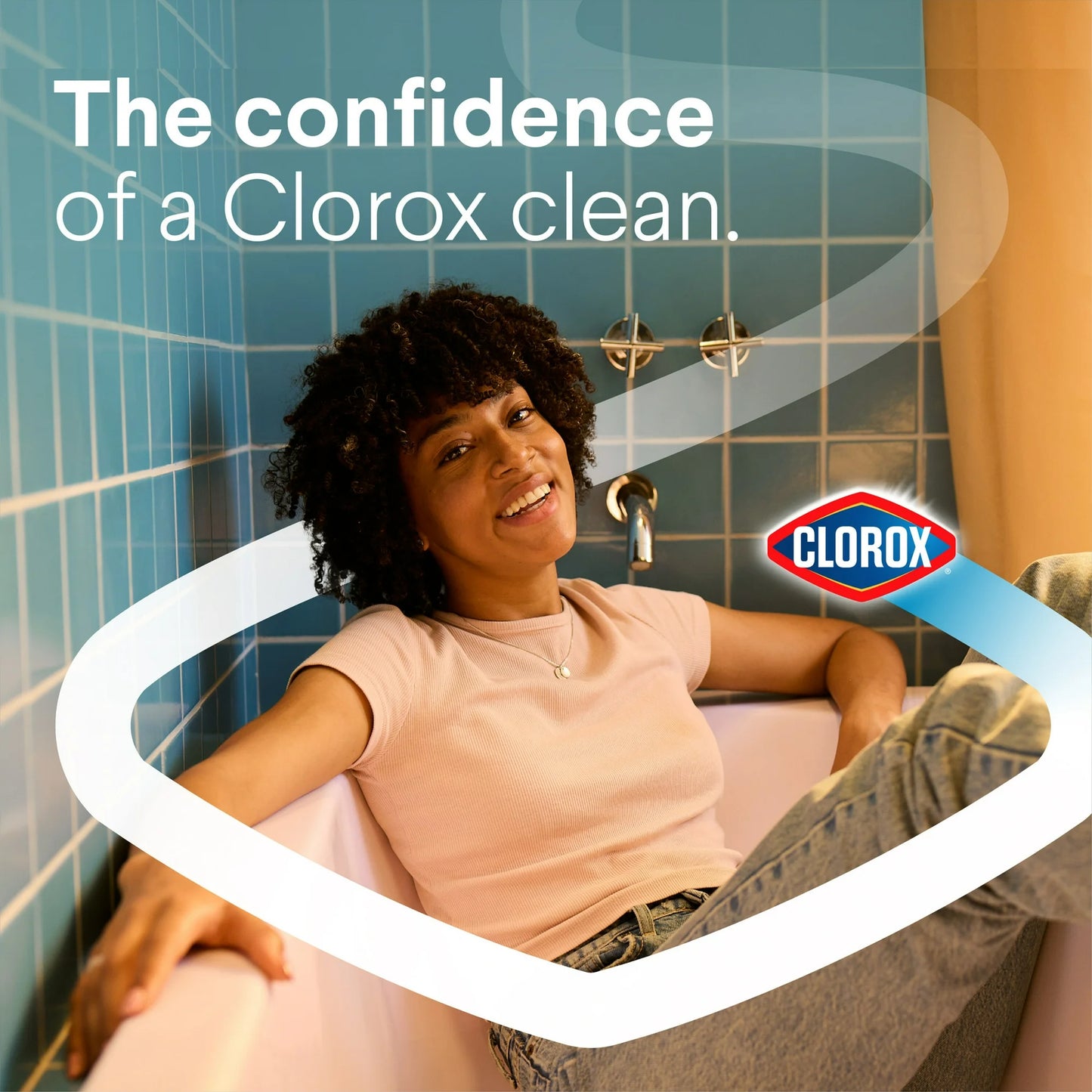 Clorox Disinfecting Liquid Bleach Cleaner, Regular Scent, 43 fl oz