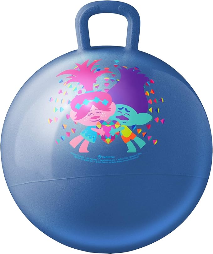 Trolls Hopper Ball, Hop Ball for Kids, 15 Inch, Trolls