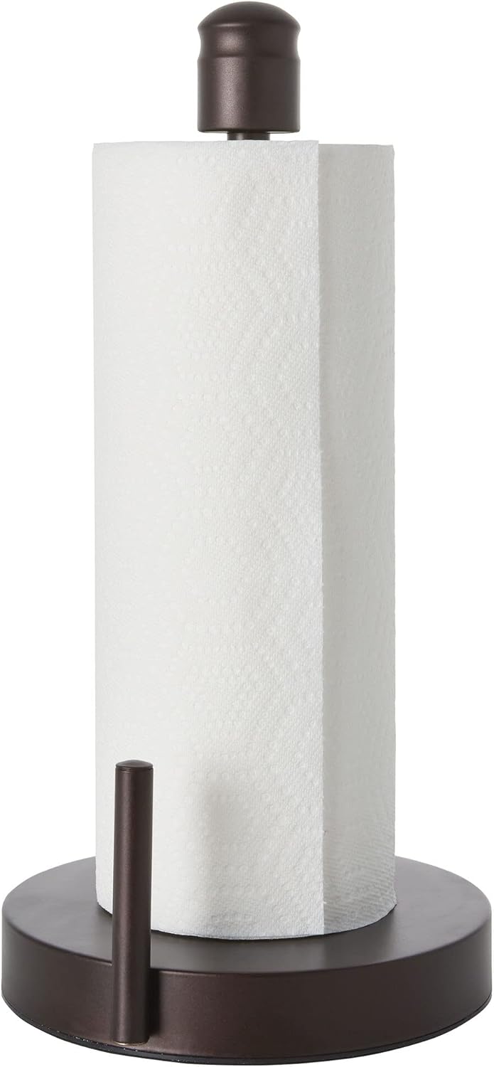 Kamenstein Perfect Tear Paper Towel Holder, 13-Inch, Bronze