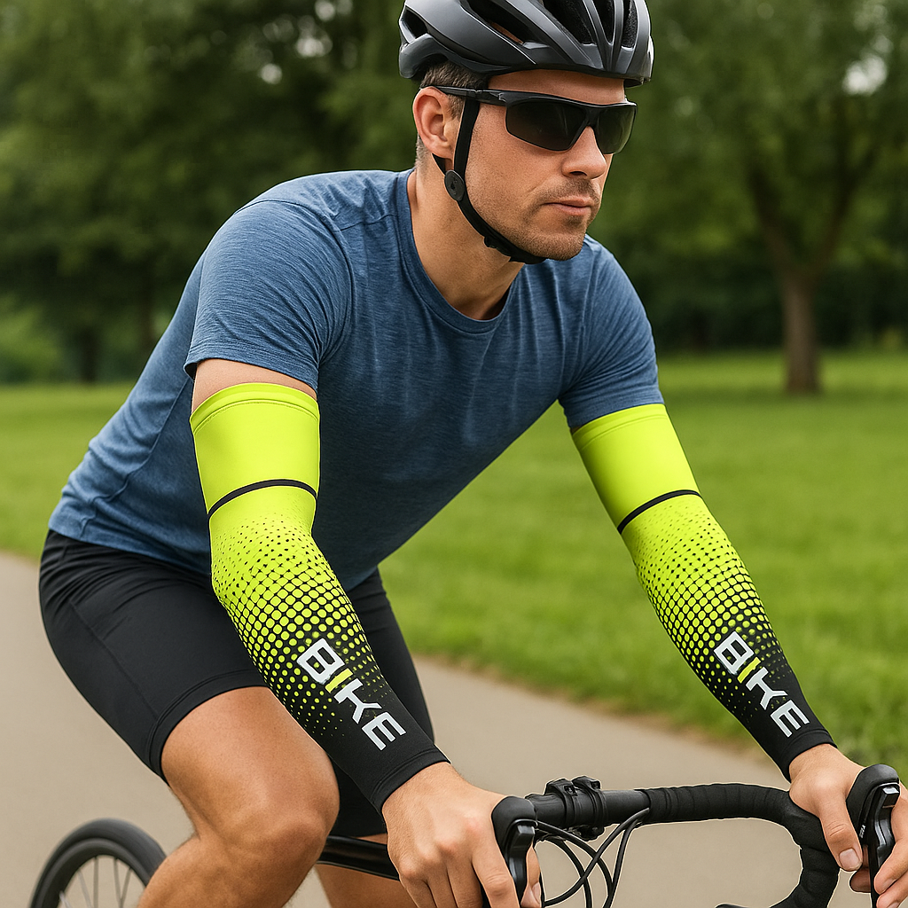1 Pair Arm Sleeves Sun Protection Compression Cooling Cover for Men and Women