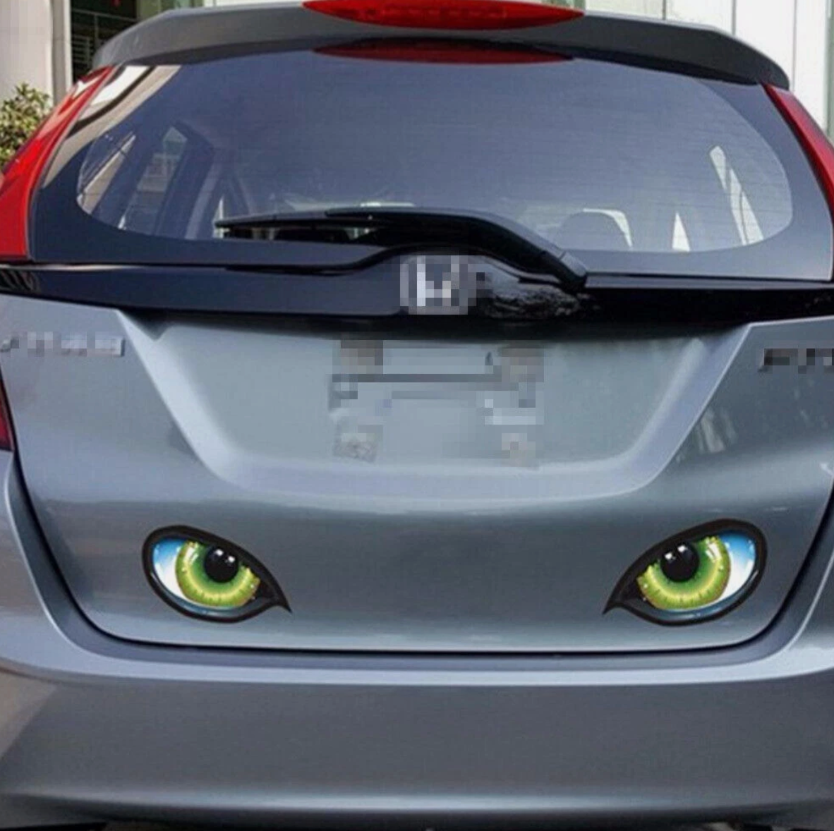 ποΈ 3D Cat Eye Car Stickers β Fierce & Fun Vehicle Decoration (2 Pcs Set)