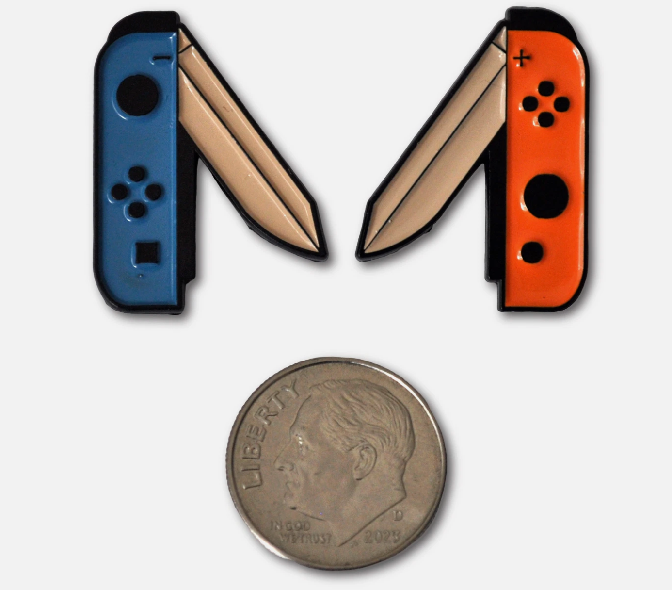 ๐ฎ Switch Game Handle Enamel Pin โ Cute Gaming Controller Lapel Badge for Fans & Collectors