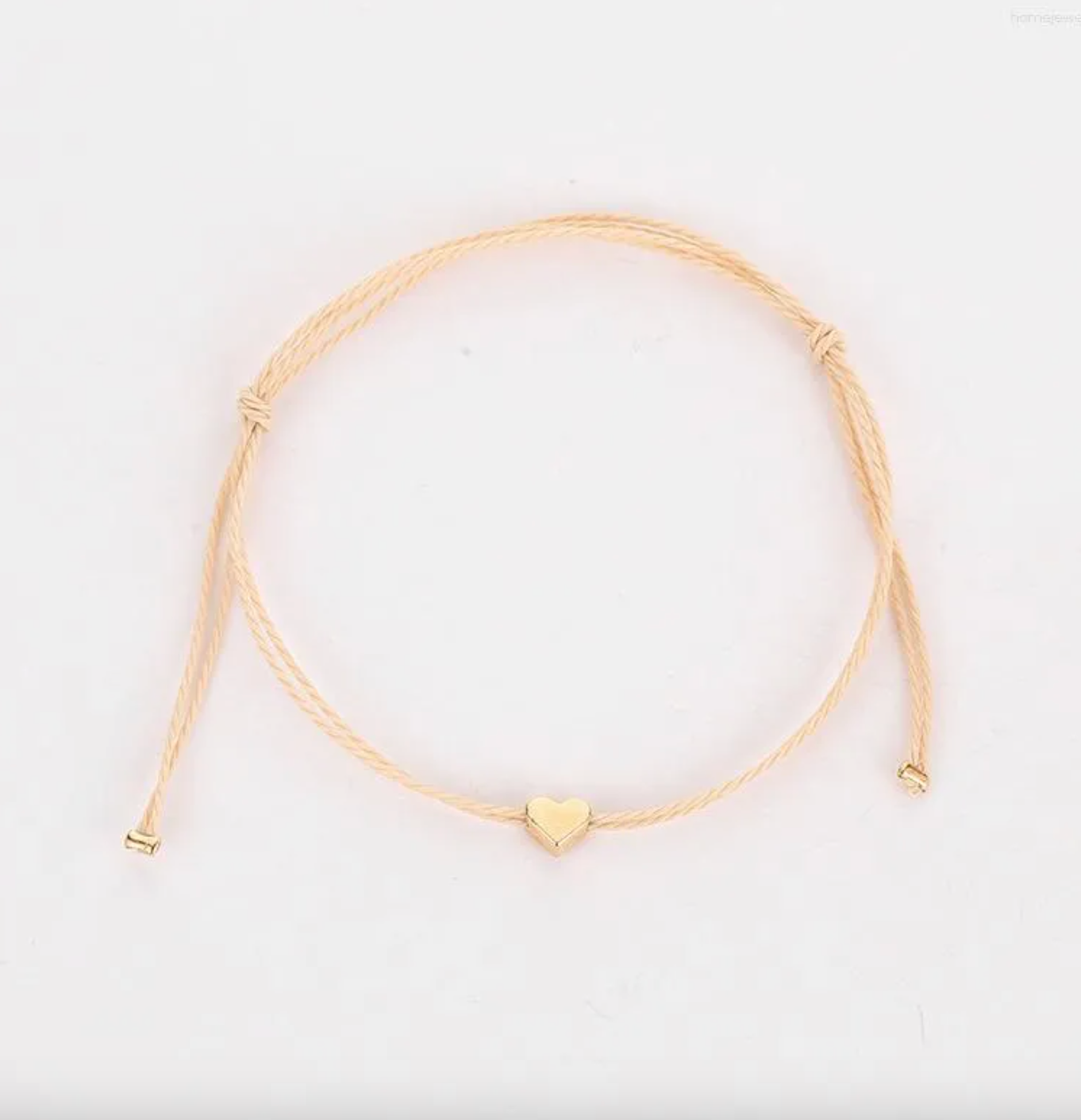 ❤️ Simple Rope Heart Bracelet – Elegant Love Design for Women