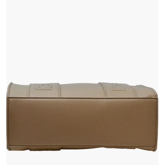 BEBE Hana mini pu satchel crossbody - TAUPE