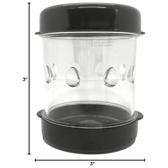 Boiled Egg Peeler Tool - Easy Egg Shell Remover, Black Kitchen Gadget