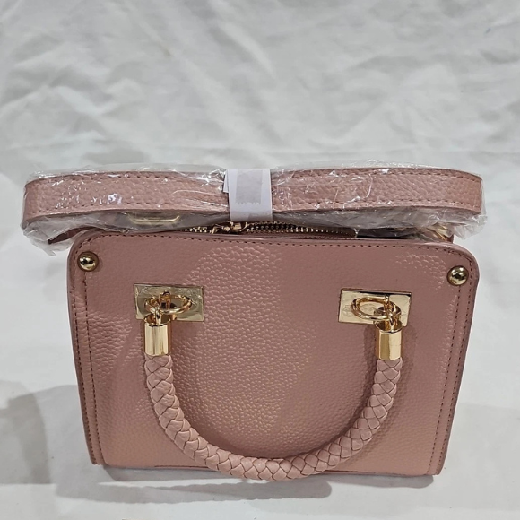 BEBE Alexandra small satchel - Blush