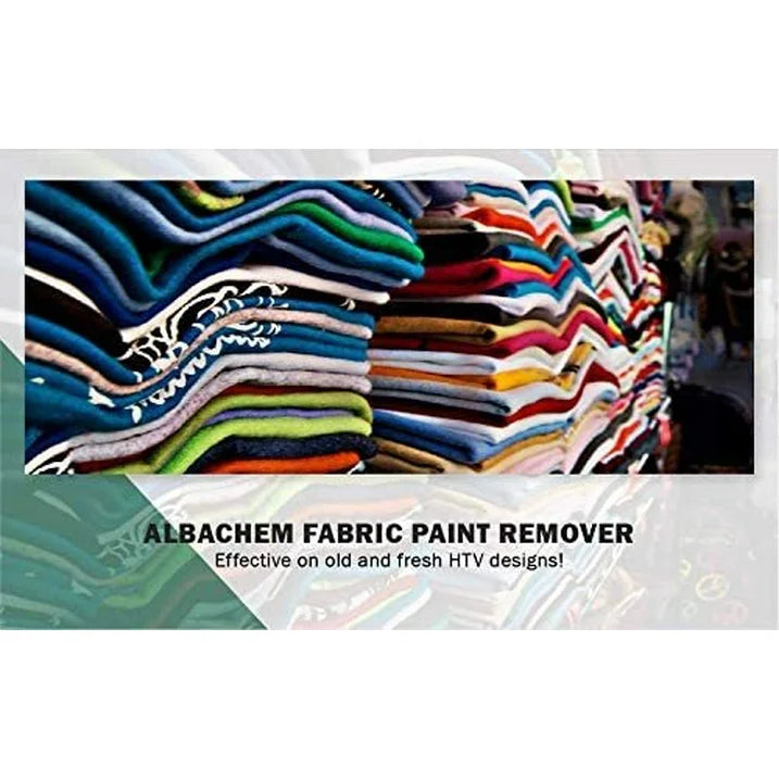 AlbaChem Original VLR Heat Transfer Letter Removing Solvent - Paint Remover for Fabric 20 fl. oz.