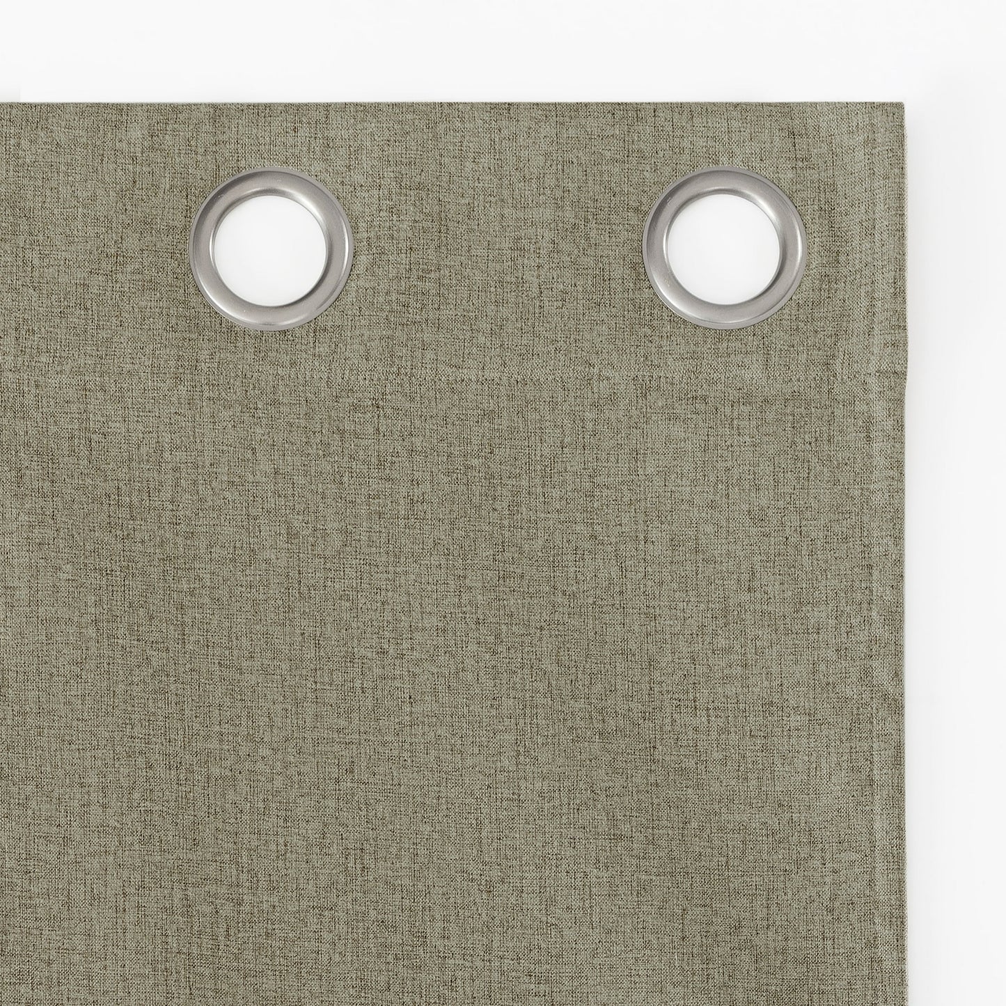 Sun Zero Tyrell Tonal Texture Draft Shield Fleece Insulated 100% Blackout Grommet Curtain Panel In Olive, 50"X84", Olive