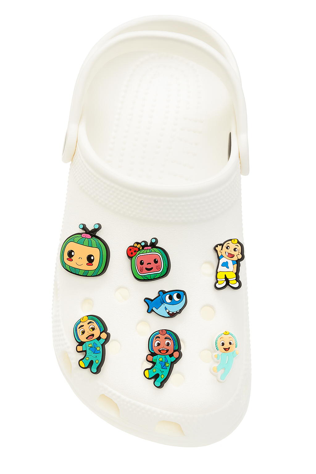 π Cocomelon Shoe Charms β Set of 7 | Cute Cartoon Accessories for Crocs & More