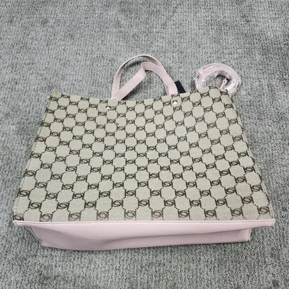 BEBE Tatulla jacquard tote - Blush