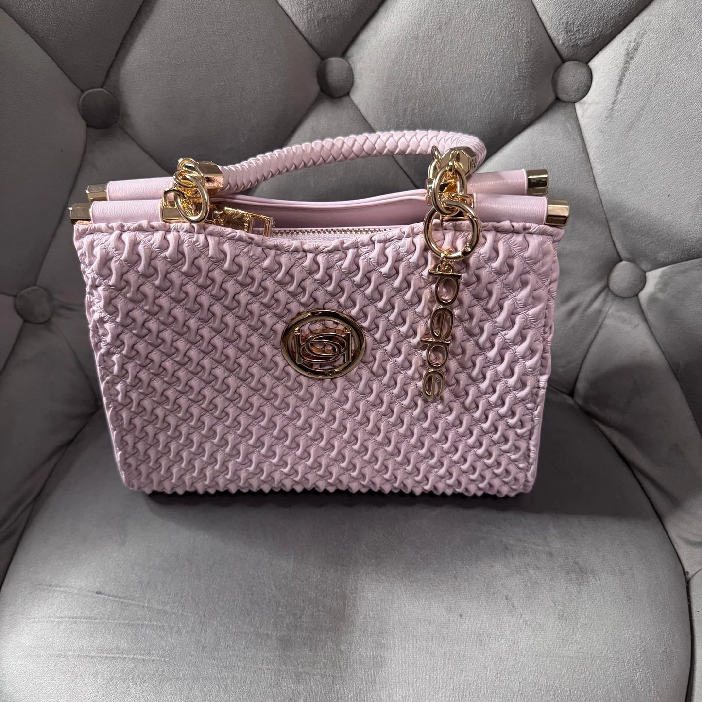 BEBE Ericka mini shopper - Dusty pink