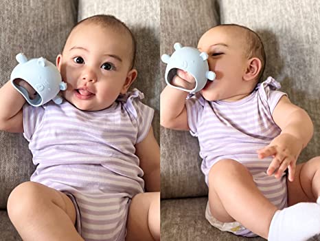 Silicone Baby Teething Toy for 0-6month Infants, for New Born