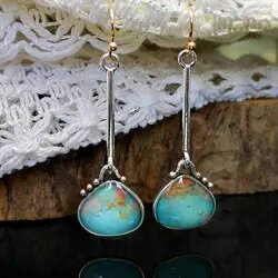 π’ Vintage Silver Opal Turtle Dangle Earrings β Wedding & Party Jewelry πβ¨
