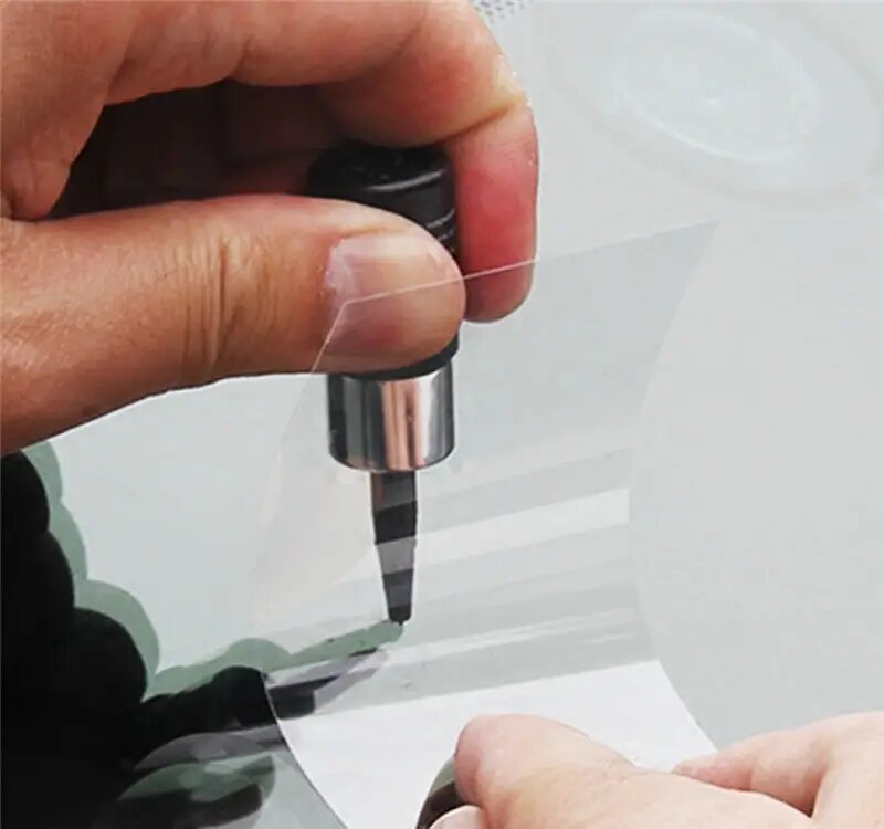 Windshield Repair Kit Cracked Glass Repair Kit to Fix Auto Glass Windshield Crack Chip