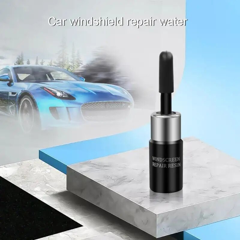Windshield Repair Kit Cracked Glass Repair Kit to Fix Auto Glass Windshield Crack Chip