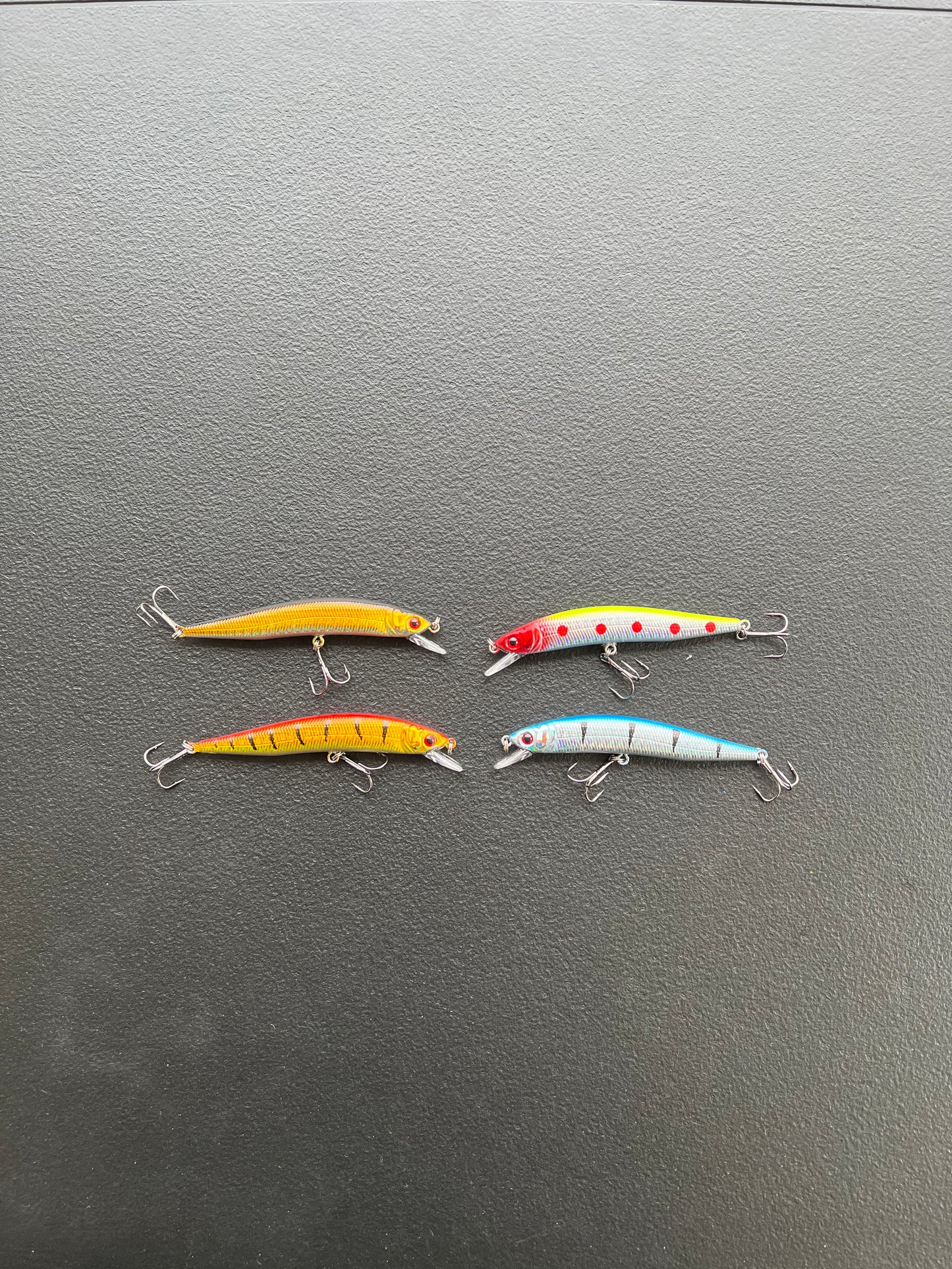 4-Piece Realistic Soft Fishing Lures – Lifelike Swimbaits for Freshwater & Saltwater