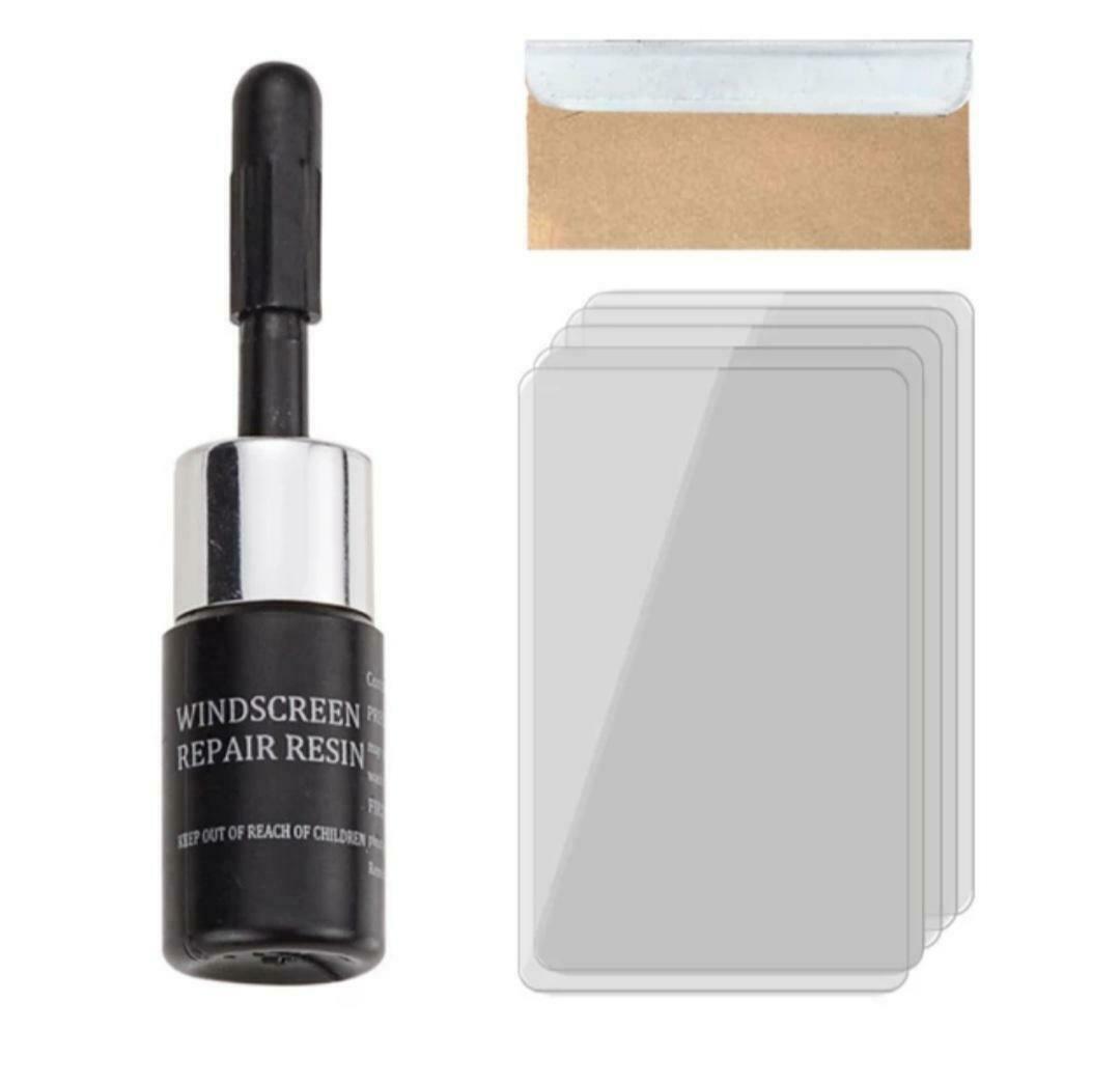 Windshield Repair Kit Cracked Glass Repair Kit to Fix Auto Glass Windshield Crack Chip