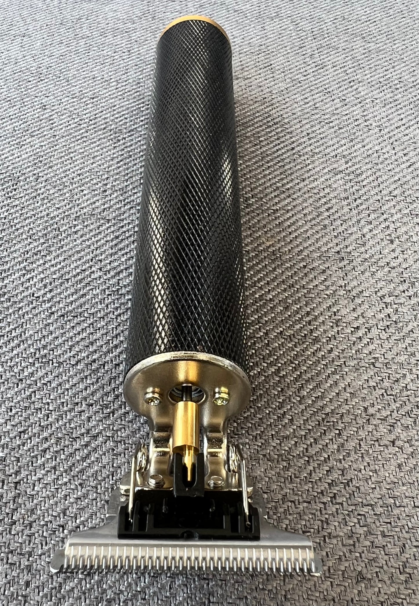 Vintage T9 Barbeador Black Gold Beard Hair Trimmer Cutter Machine for Men
