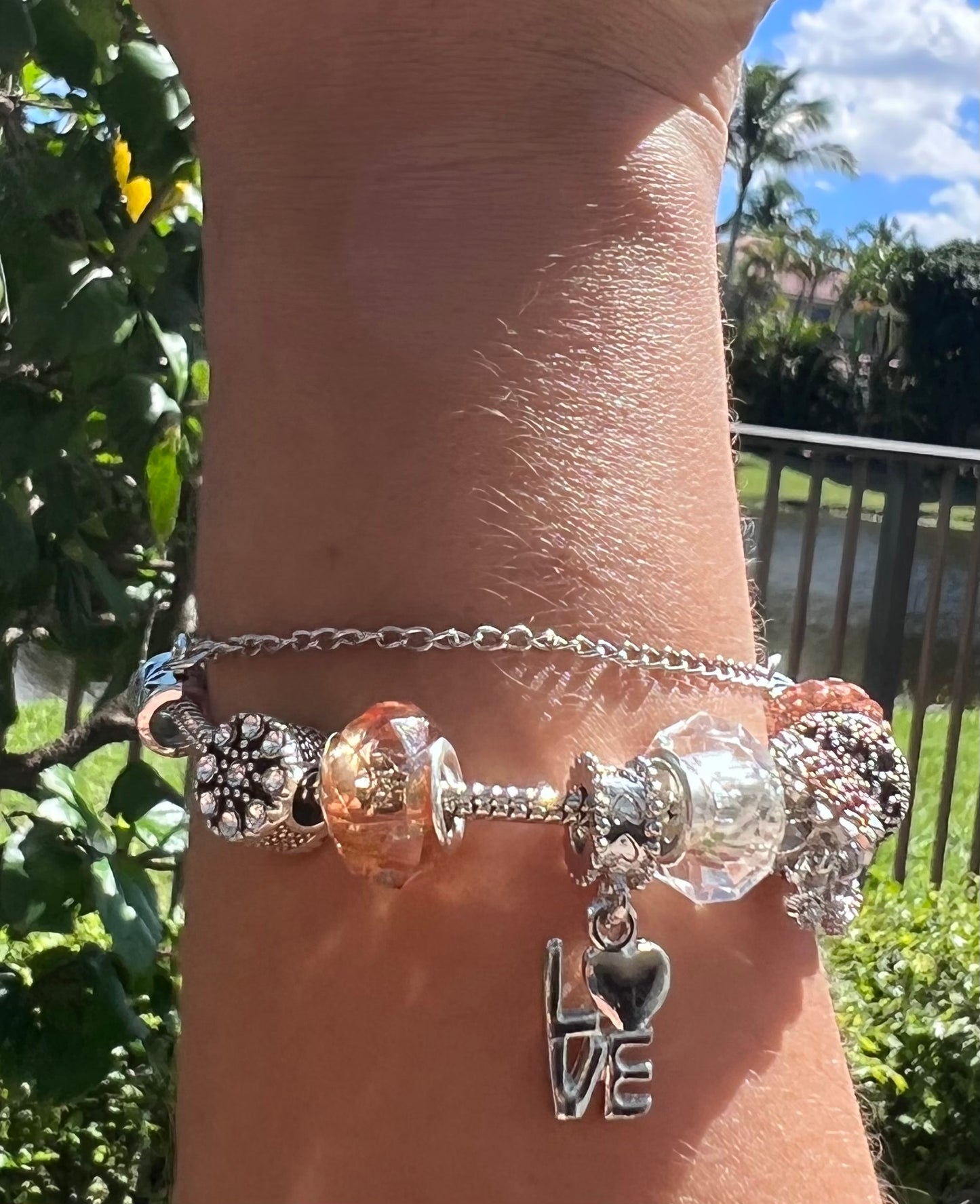 π Fashion Love Creative Crystal Bracelet β Stylish & Popular Temperament Jewelry