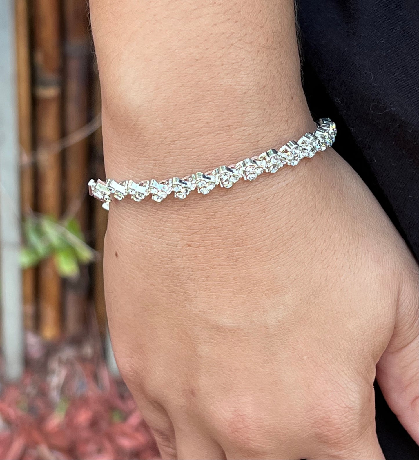 ❗️HIGH-QAULITY❗️ Ladies Full Heart-Shaped Diamond Simple Crystal Zircon Alloy Bracelet - 🎁🎁Perfect Gift for Friends🎁🎁