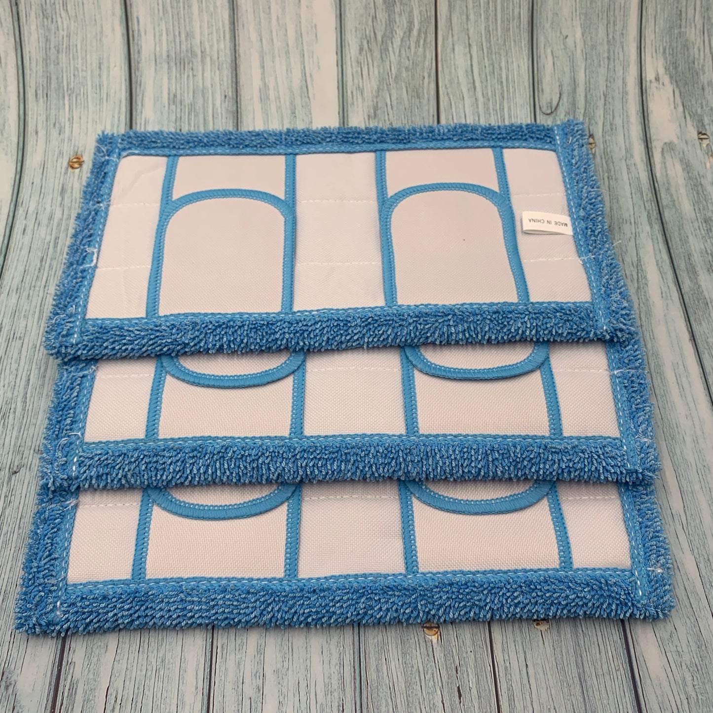 3 Pack Microfiber Mop Pads Compatible with Swiffer WetJet Washable Reusable Refills