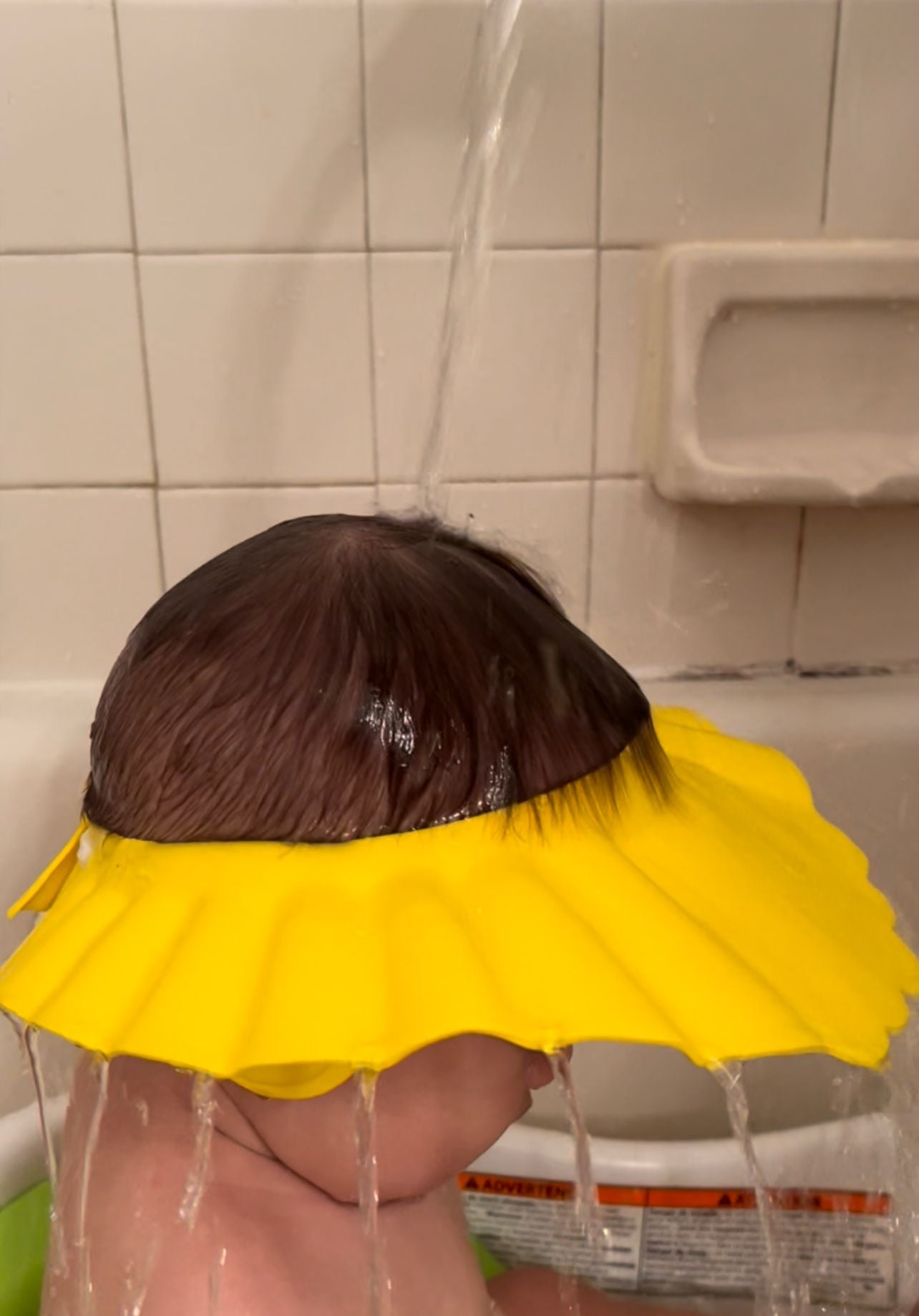 Baby Shower Cap for Kids Toddlers Adjustable Bath Protector Hat Eyes Ears Wash Shield Shampoo Hair