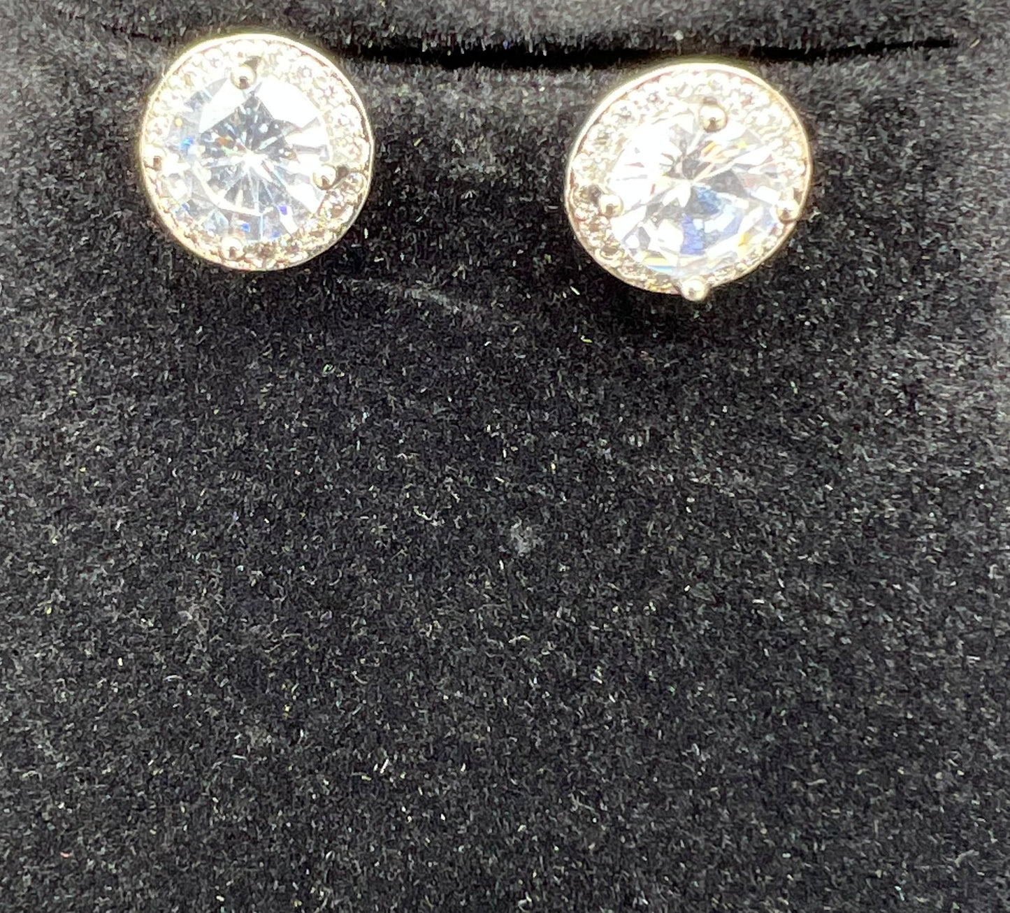 925 Silver Stud Earrings for Women Fashion Jewelry A Pair/set