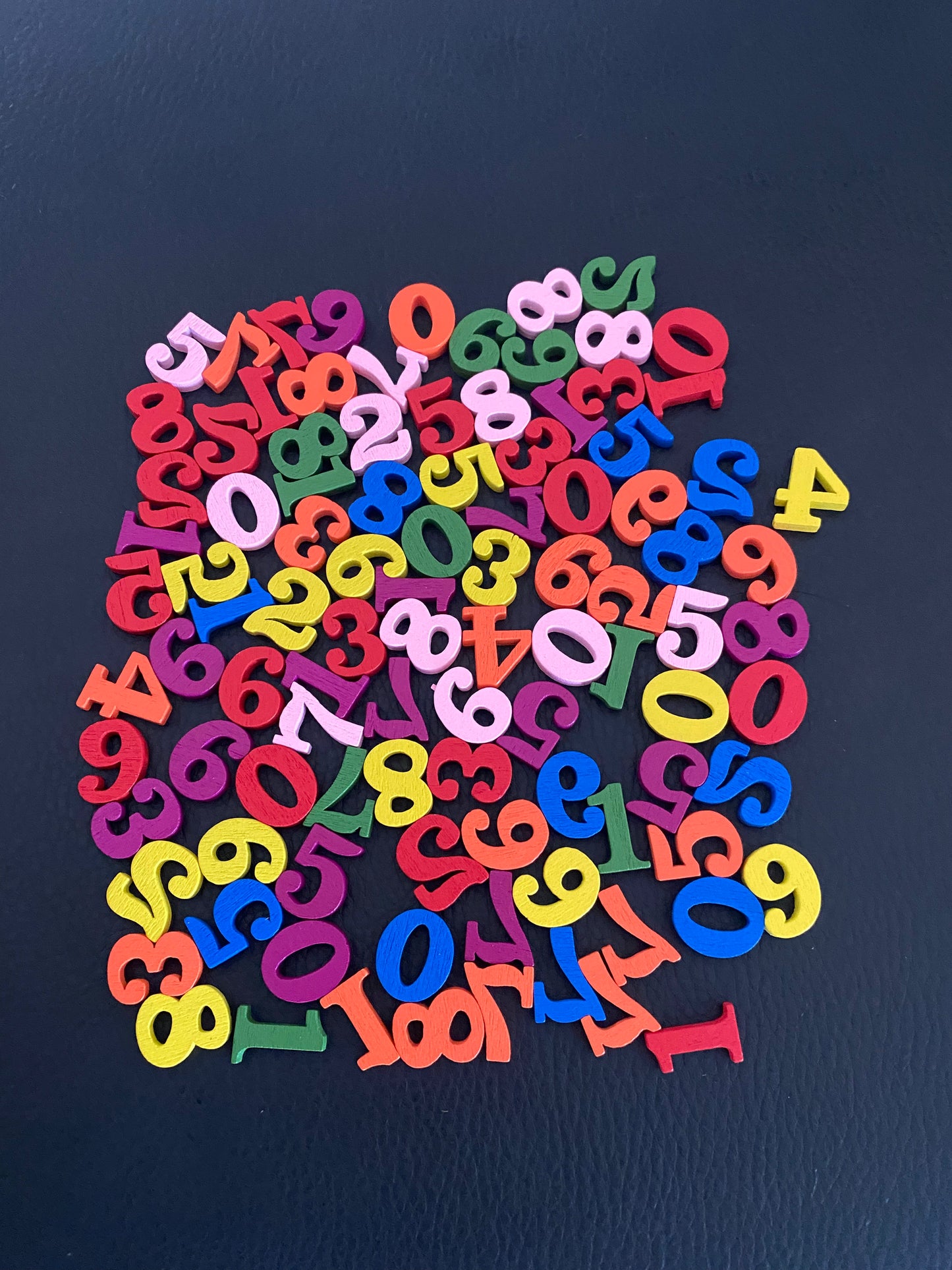 100pcs 15mm High Quality Wood Educational Toy Wood Numbers