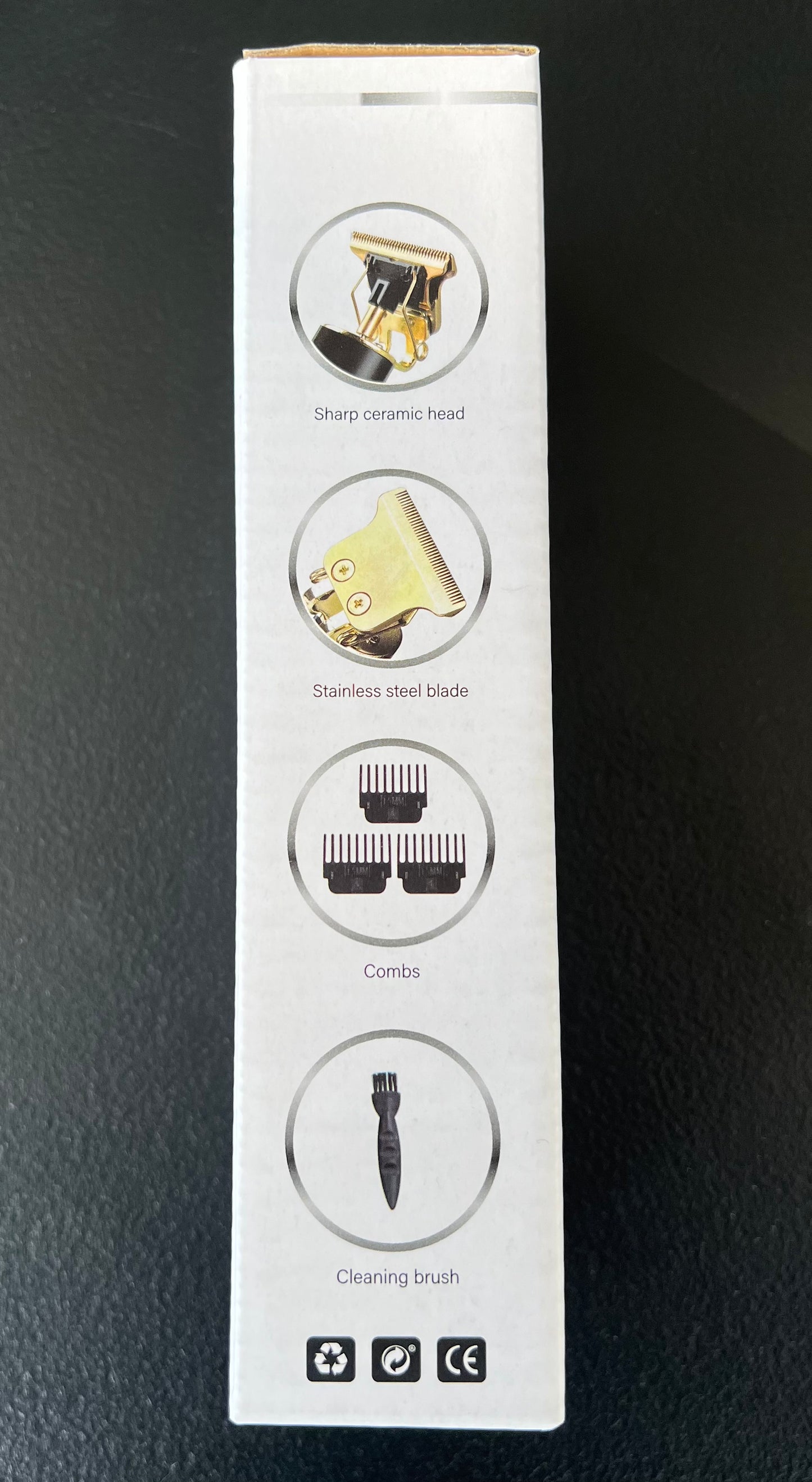 Vintage T9 Barbeador Gold Silver Beard Hair Trimmer Cutter Machine for Men