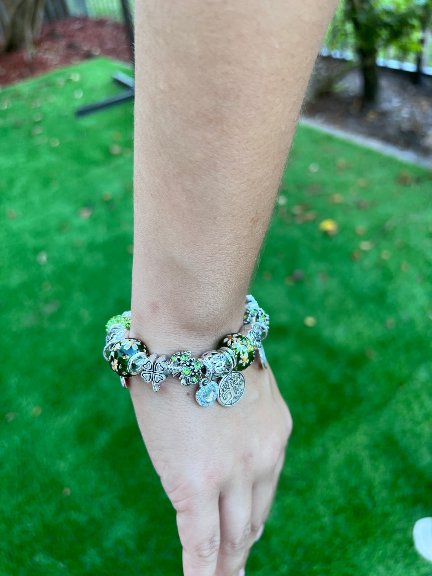 Tree of Life Pandora Style Charm Bracelet