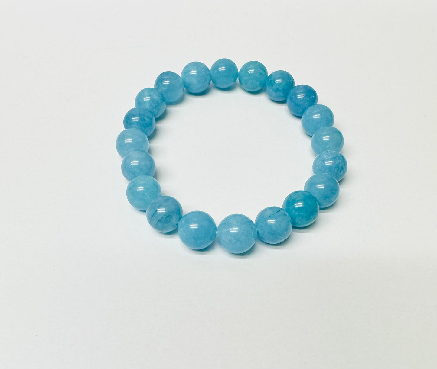 Jade Blue Bracelet 10mm