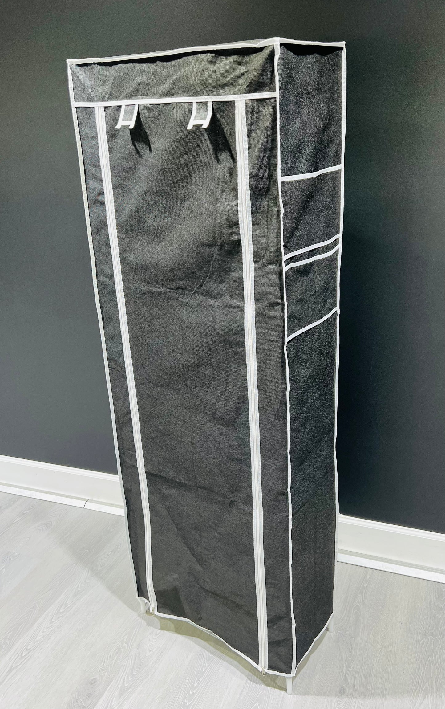 New 9 Tier Shoe Rack Shelf Standing Closet Cabinet Storage with Cover Black
