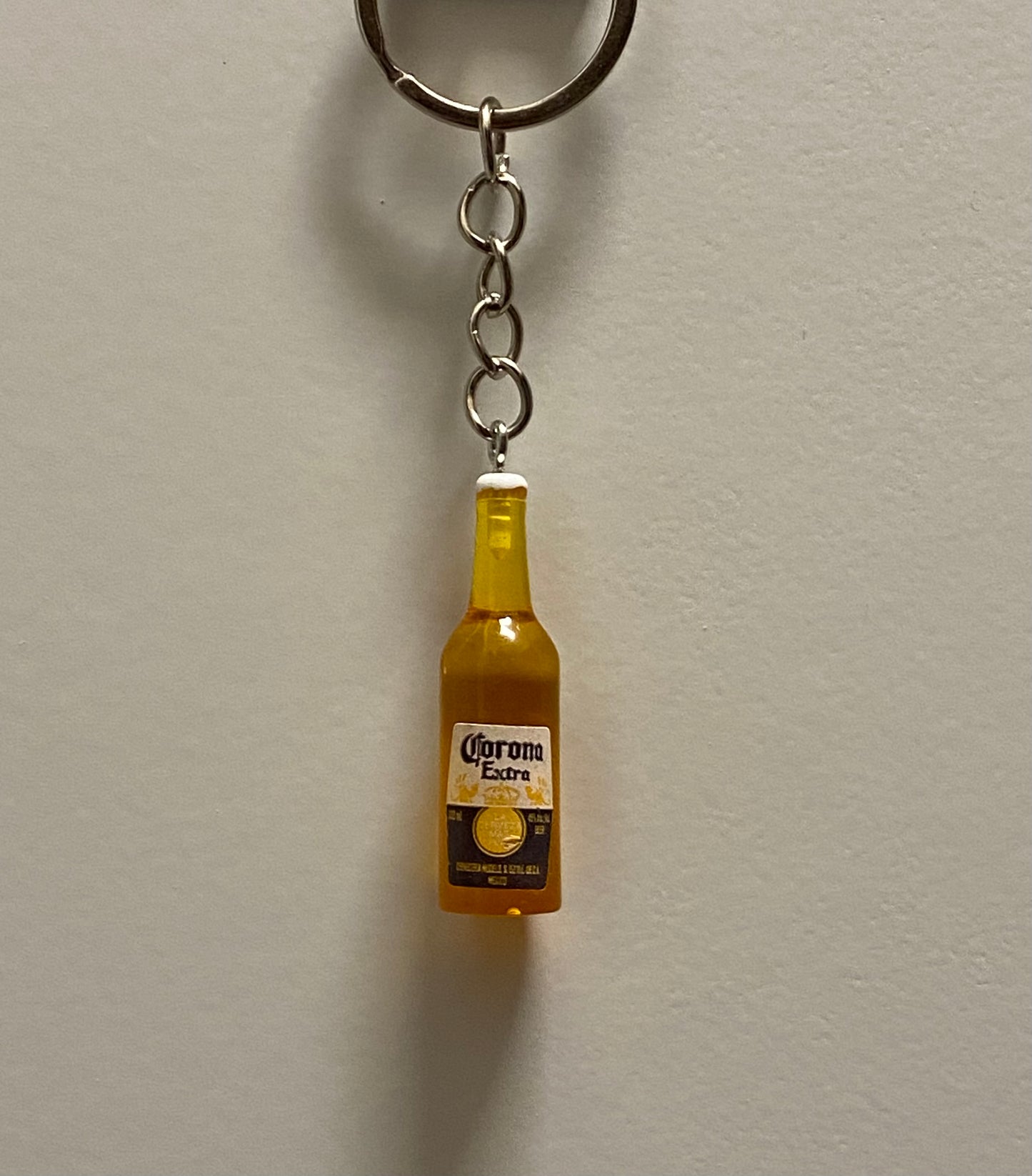 Corona Bottle Keychain