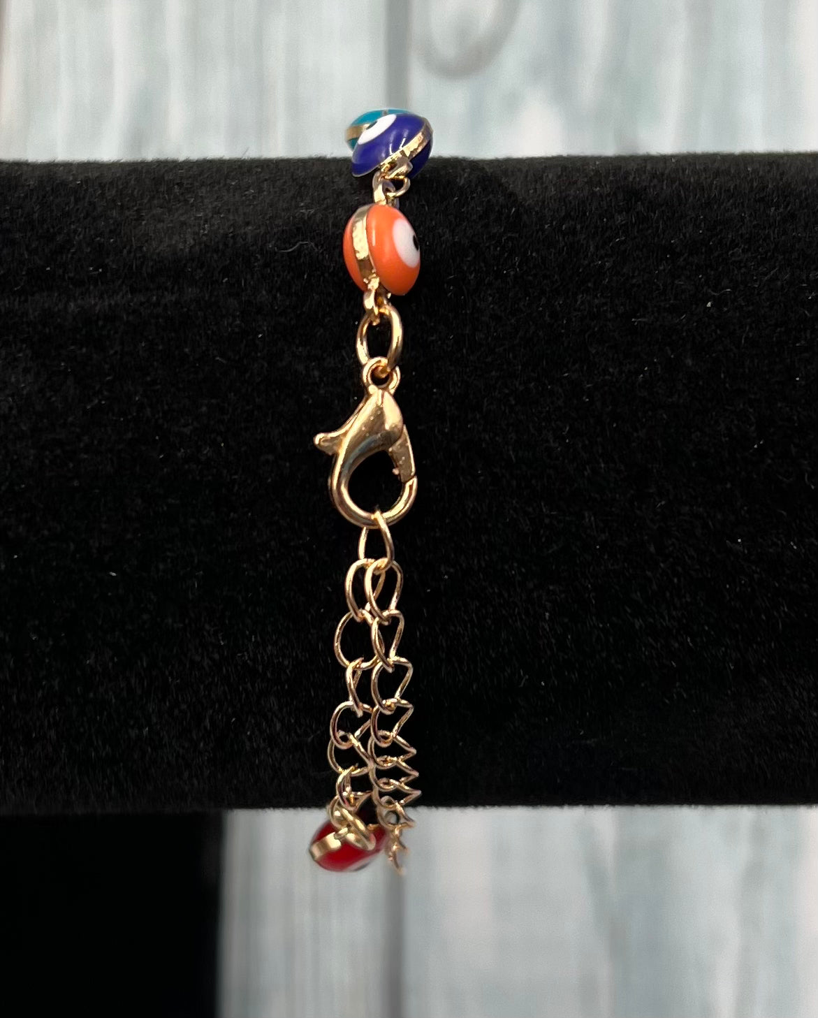bohemian style colorful retro 11 devil eyes necklace bracelet anklet combination accessories