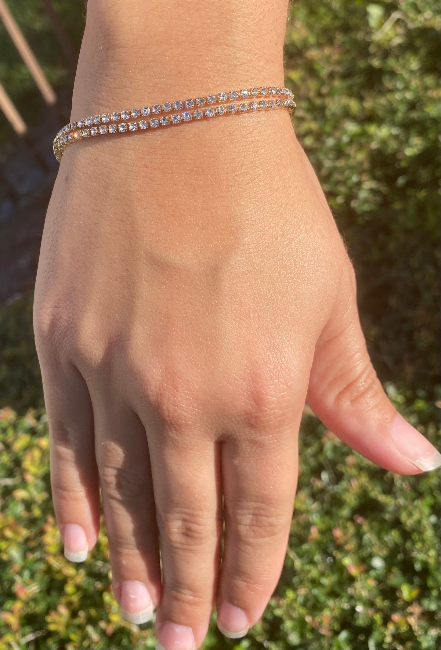 Fashion exquisite crystal bracelet inlaid rhinestone jewelry bracelet