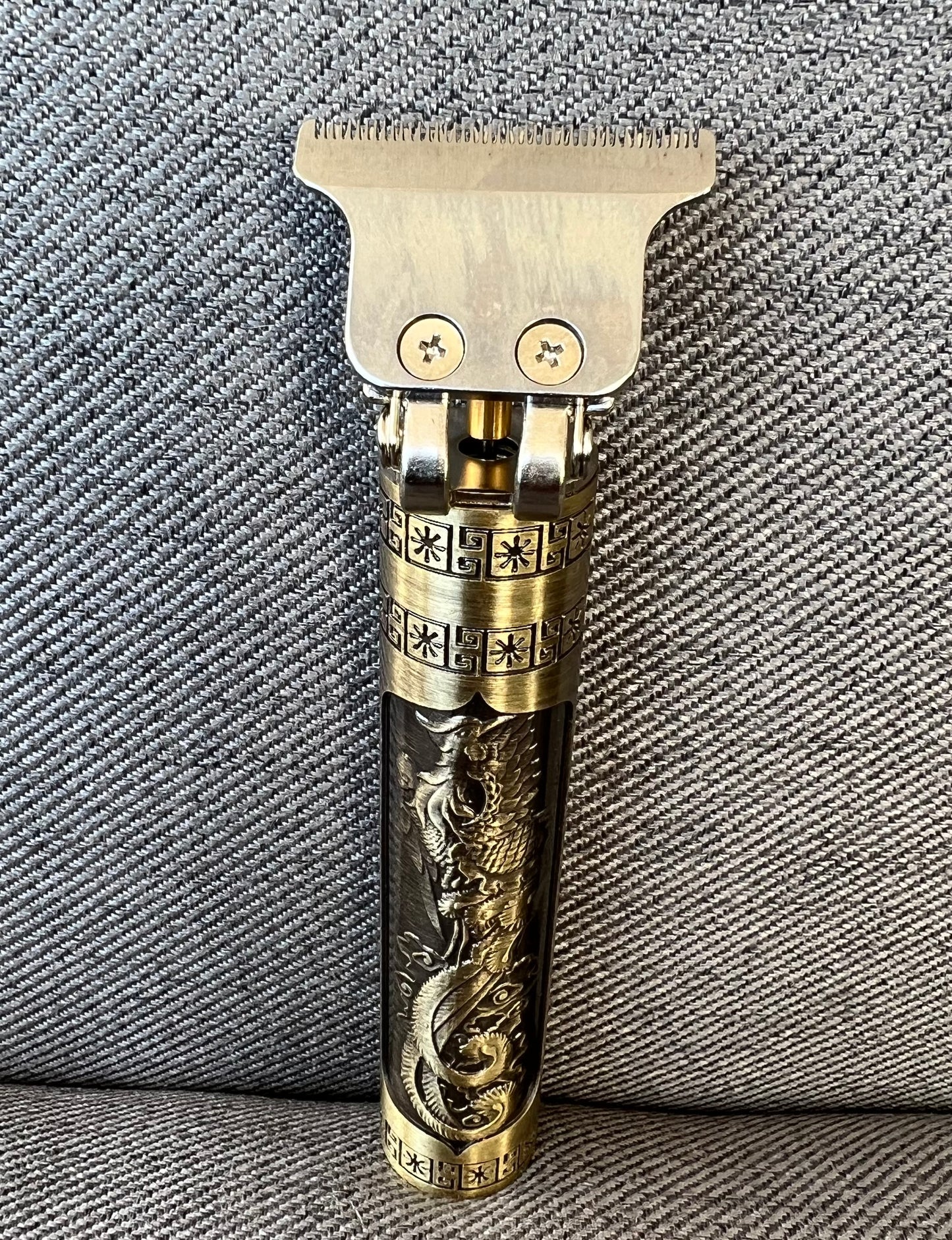 Vintage T9 Barbeador Dragon Beard Hair Trimmer Cutter Machine for Men