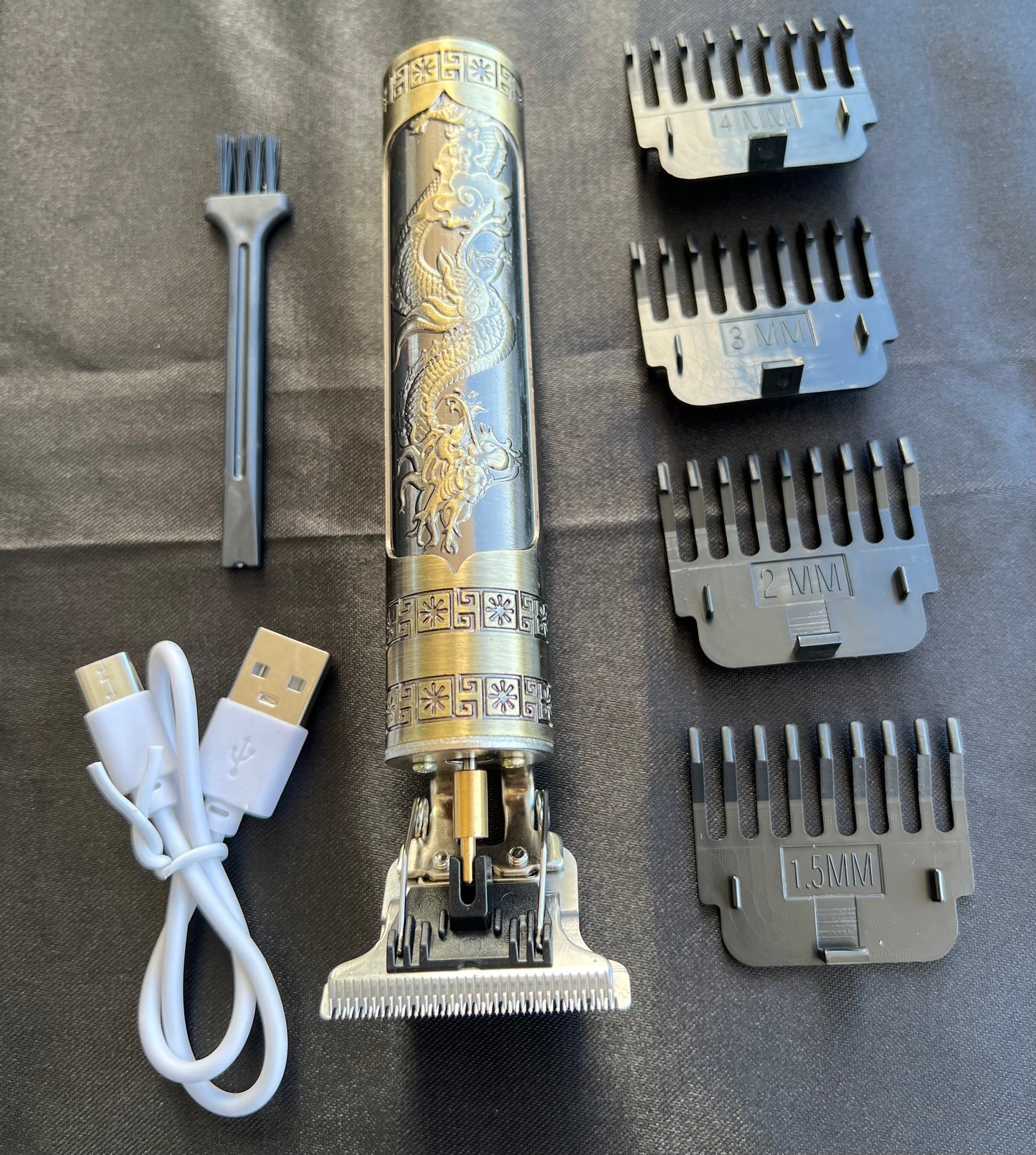 Vintage T9 Barbeador Dragon Beard Hair Trimmer Cutter Machine for Men