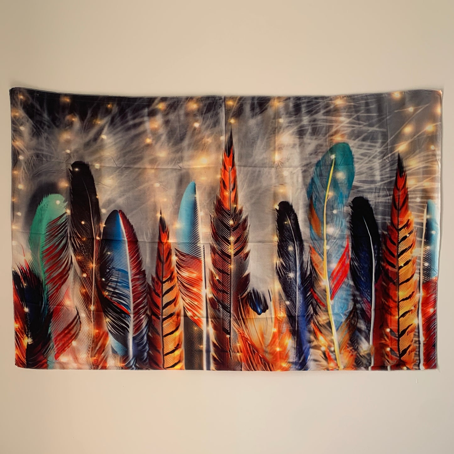 Large Boho Bedroom Living Room Wall Backdrop Art Bohemian Style Tapestry Gray Home Decor Modern