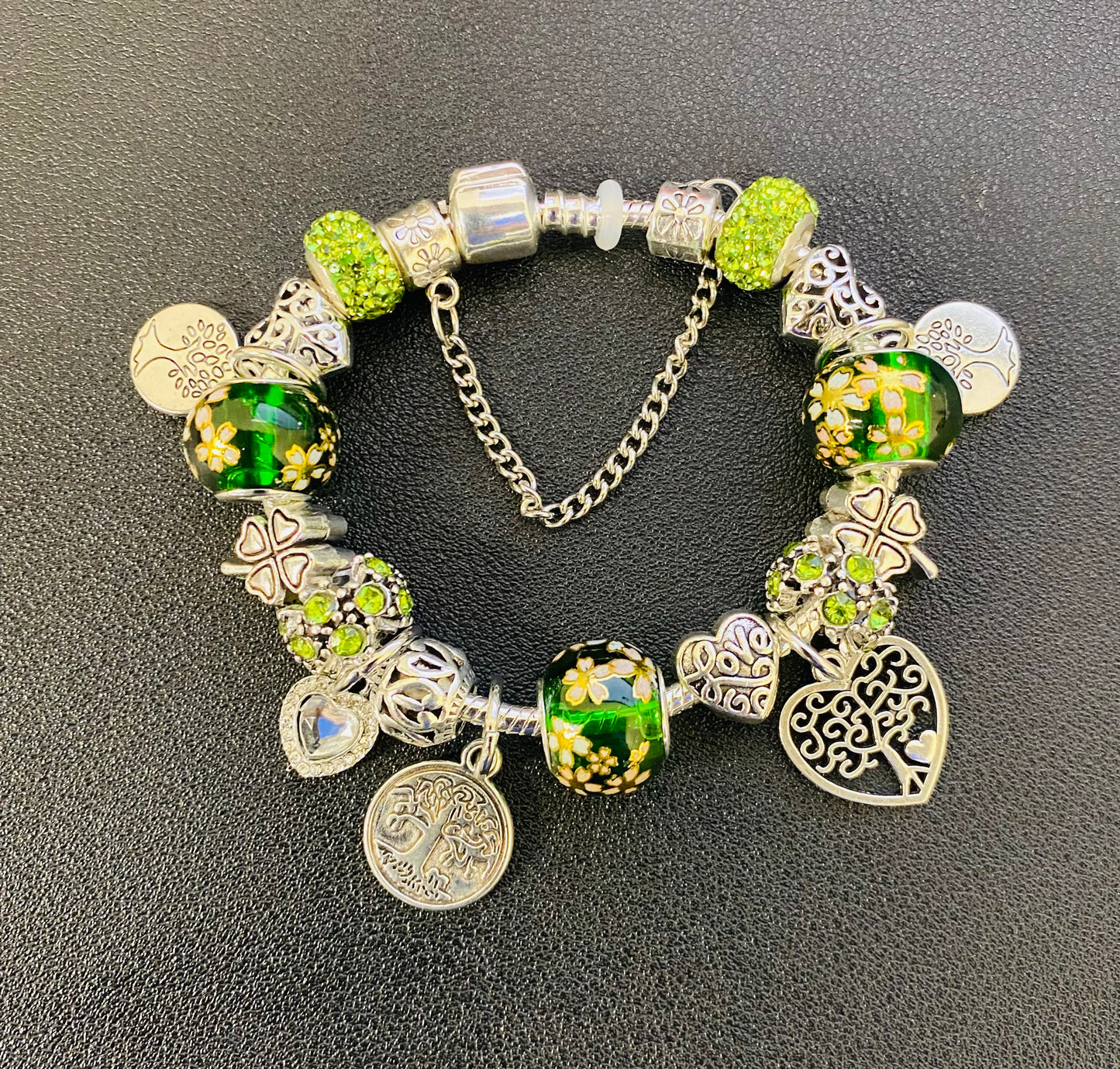 Tree of Life Pandora Style Charm Bracelet