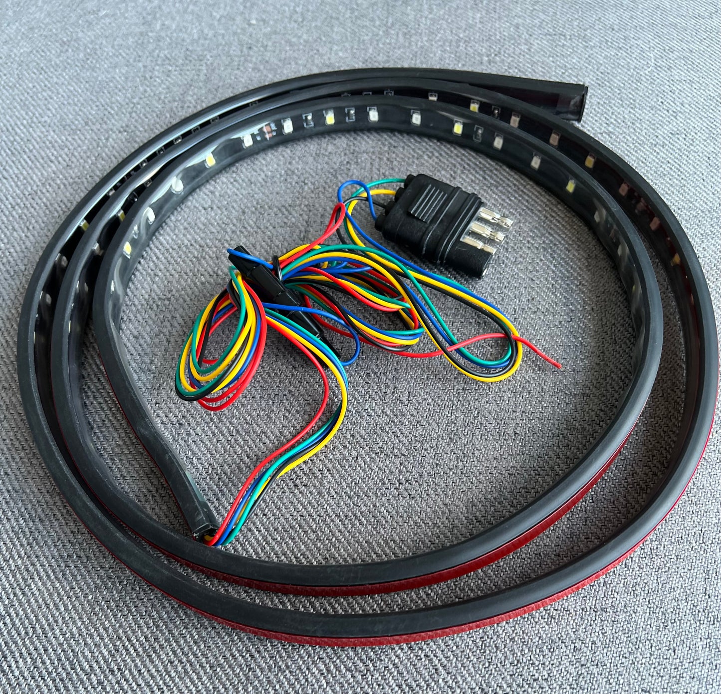 60" Single Row 108 LED Tailgate Light Bar Strip Reverse Brake Signal Tail Lamp