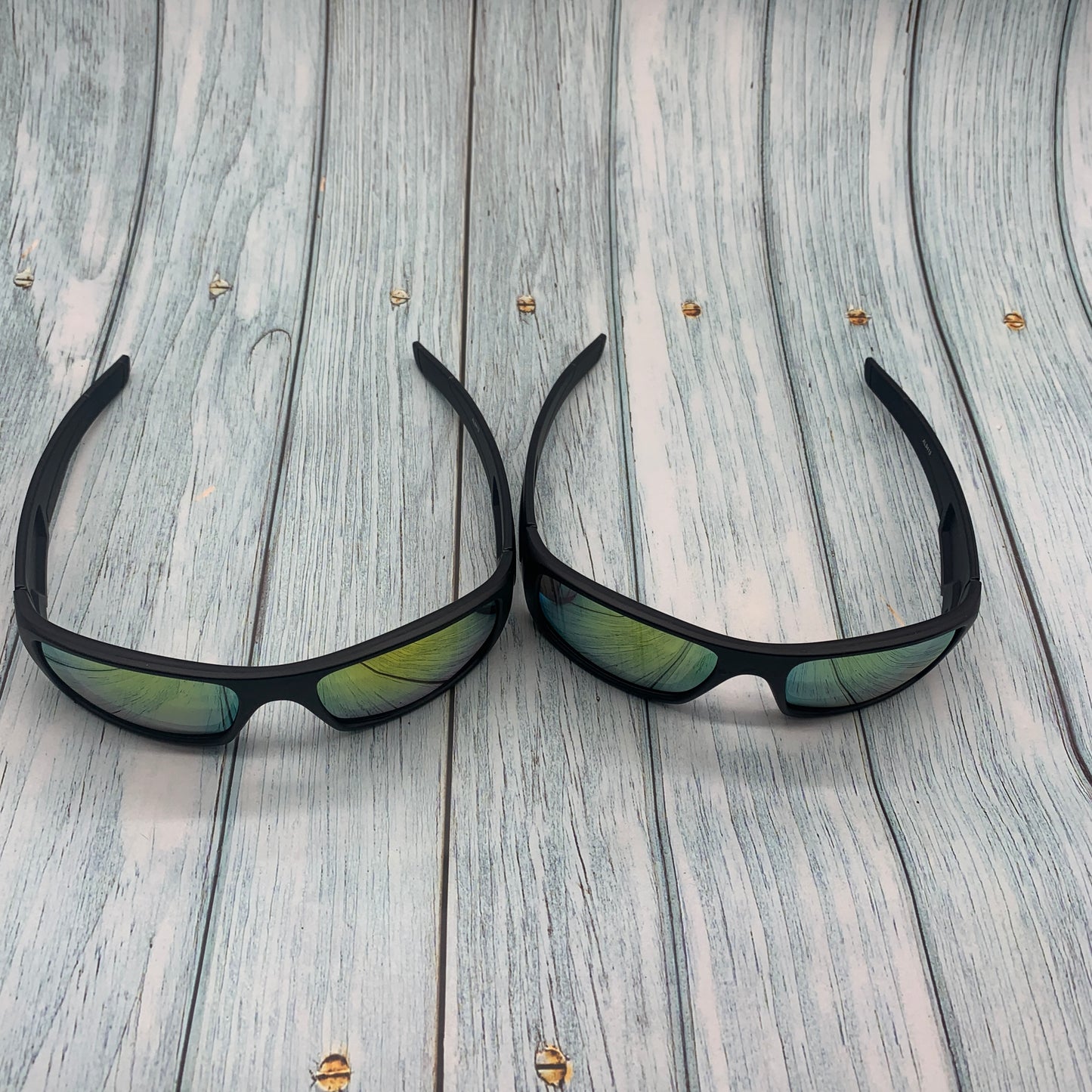 Men's Polarized Sunglasses – Set of 2 Sport Wrap-Around UV400 Shades