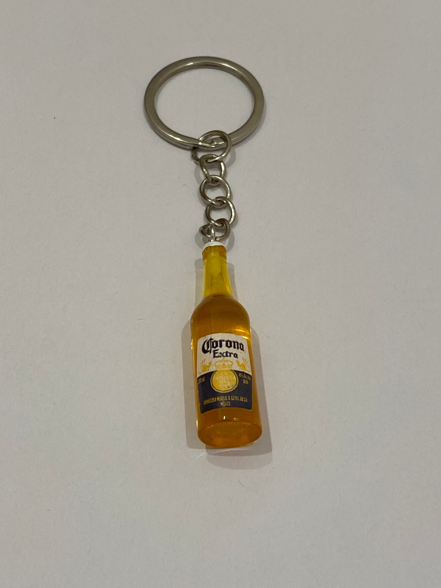 Corona Bottle Keychain