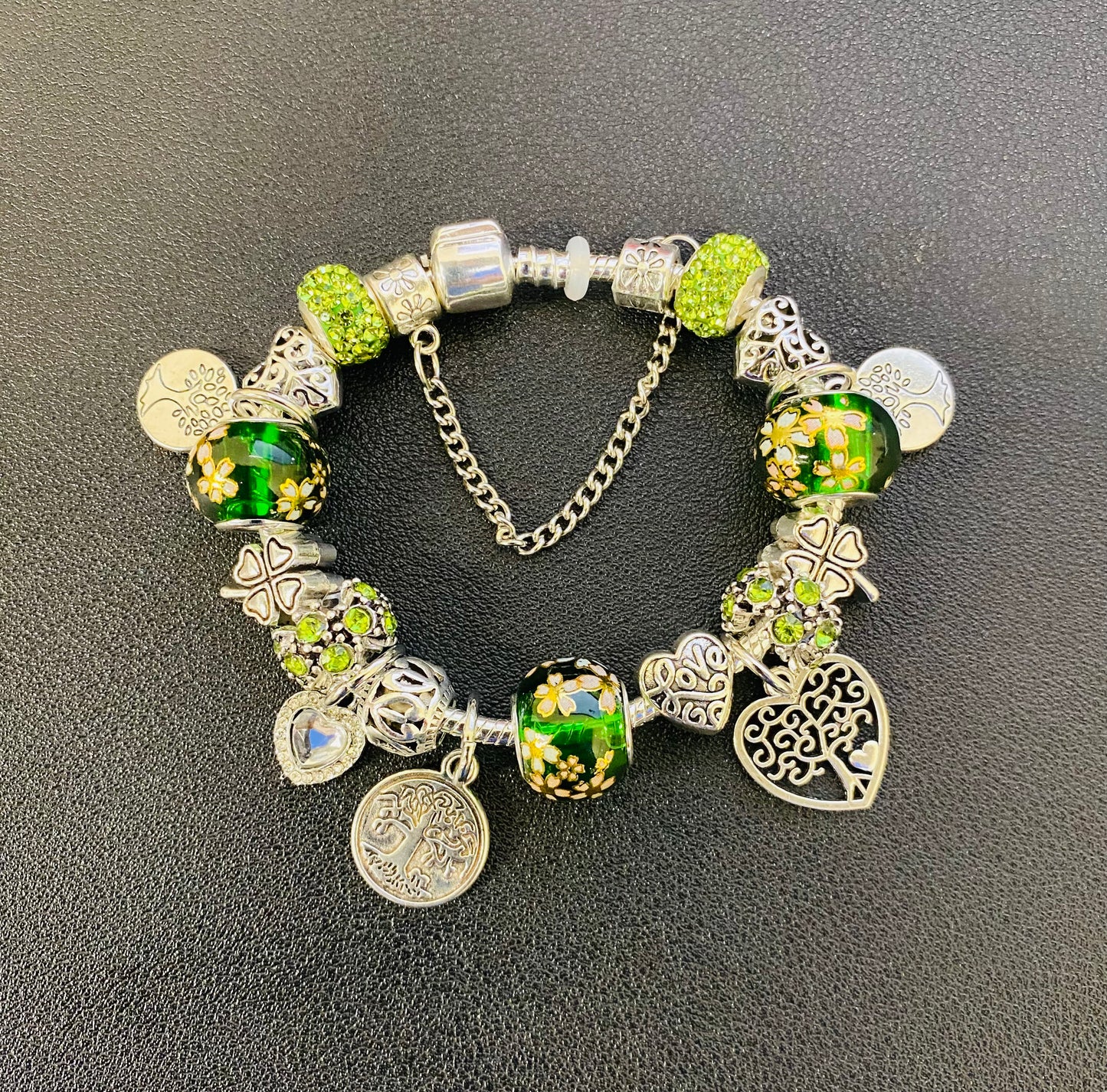 Tree of Life Pandora Style Charm Bracelet