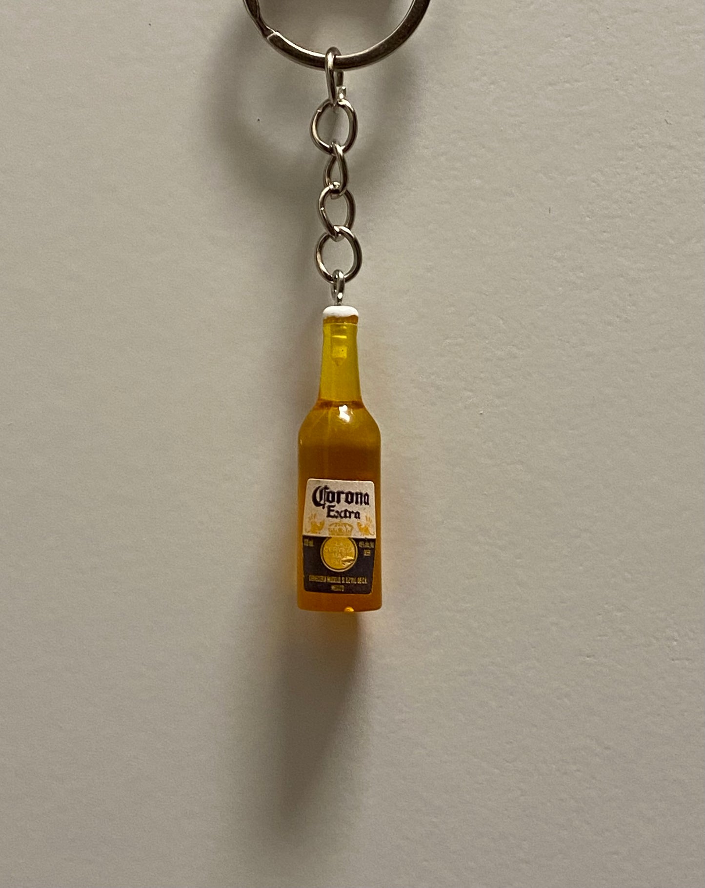 Corona Bottle Keychain
