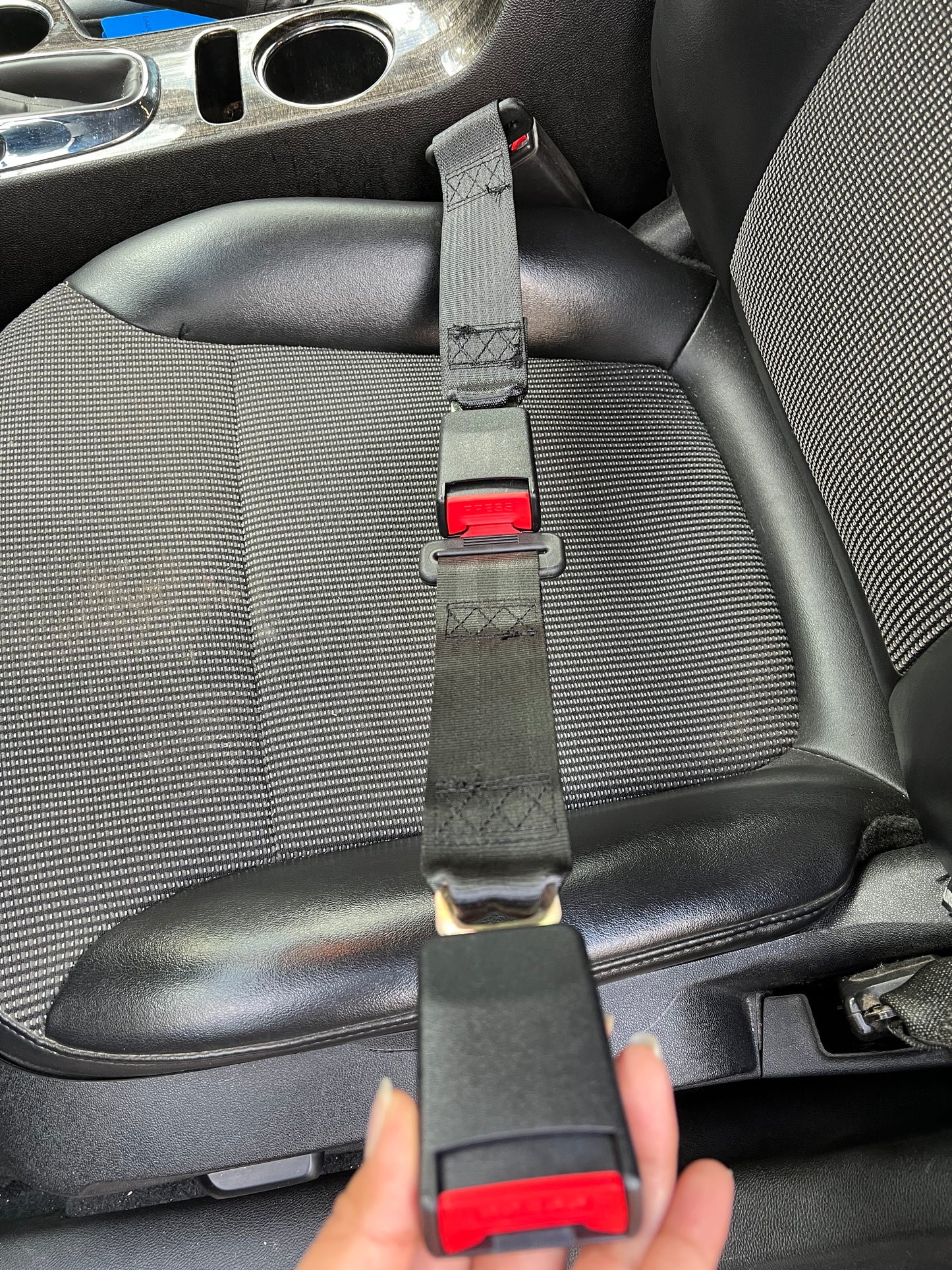 Set of 2 Seat Belt Extender 16in Length