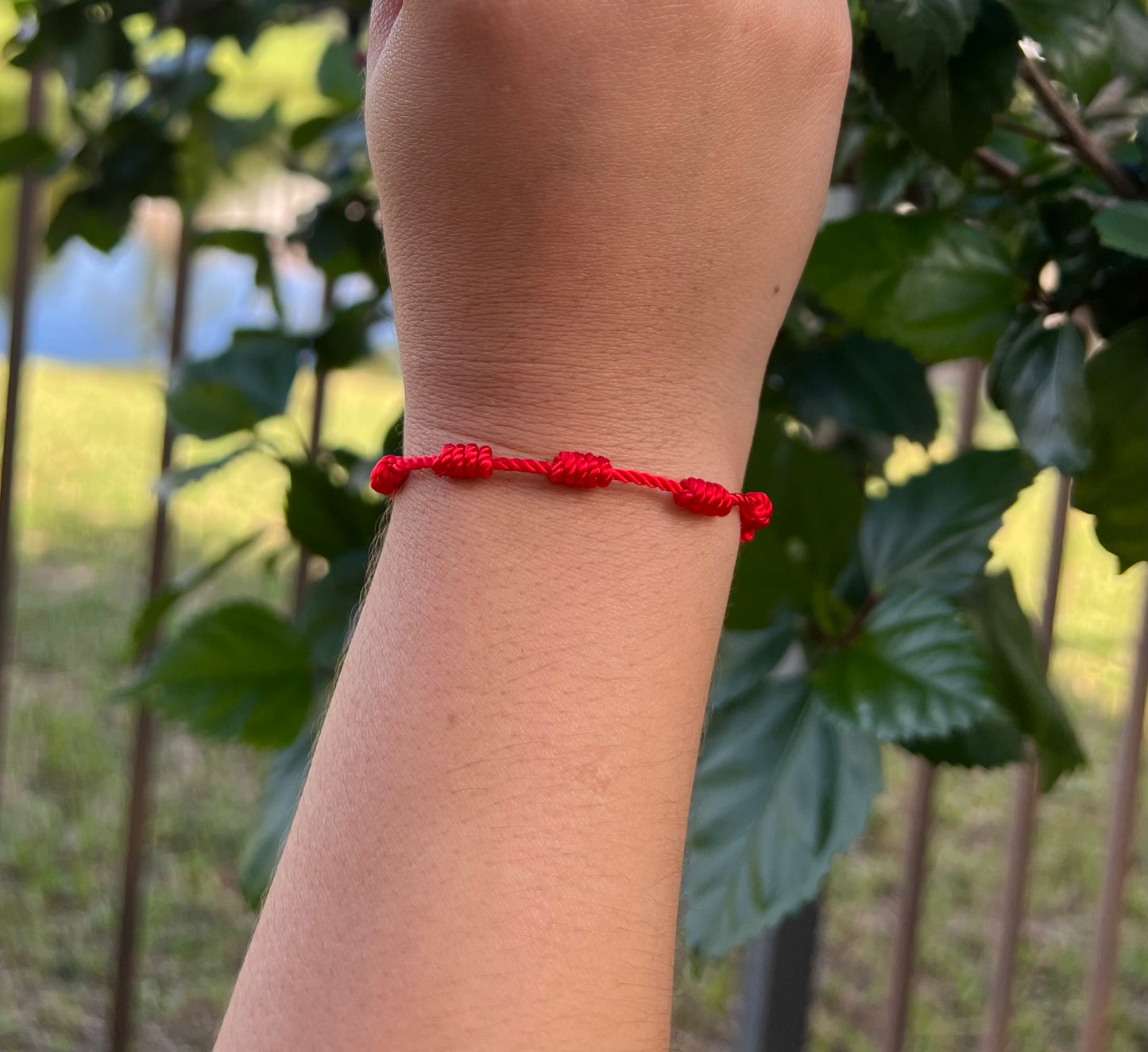 π΄ Red String Boho Bracelet β Good Luck & Positive Energy