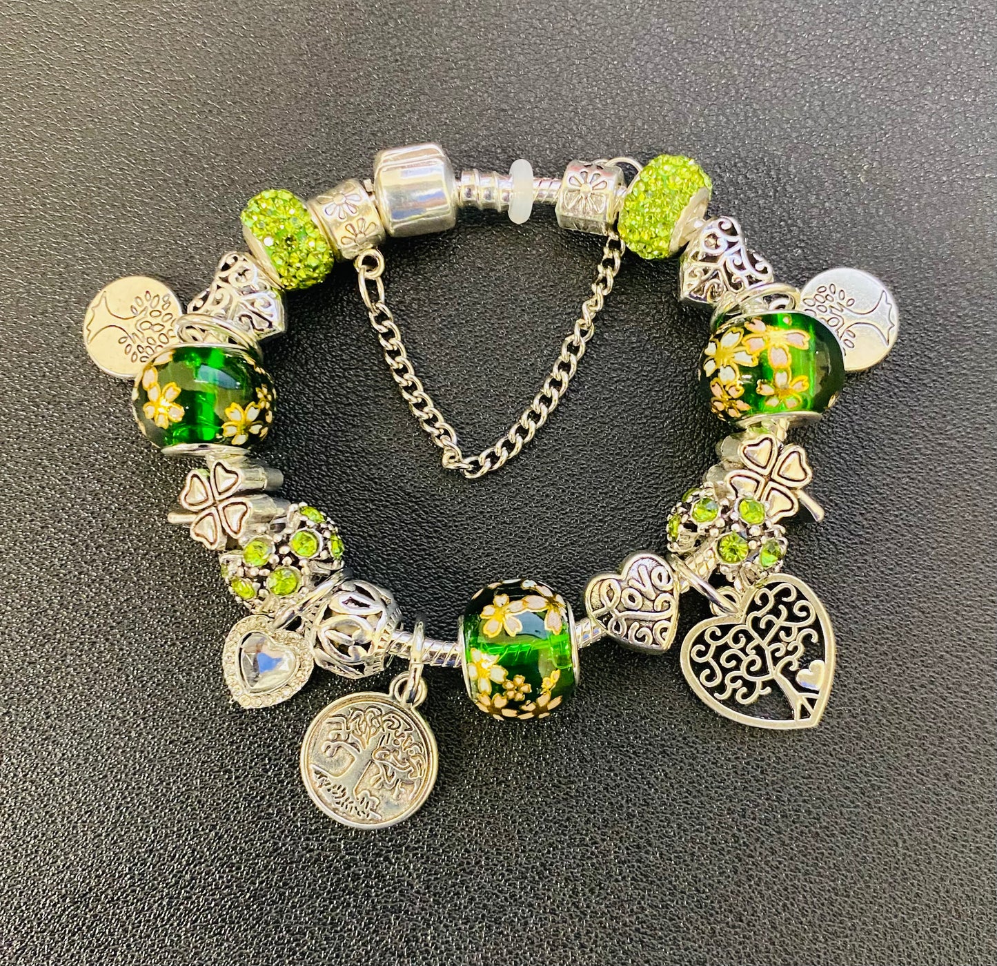 Tree of Life Pandora Style Charm Bracelet